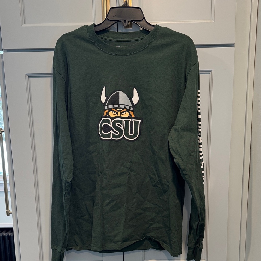 CSU Cleveland State Green Long Sleeve Shirt